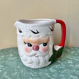 Vintage Santa Pitcher Josef Originals